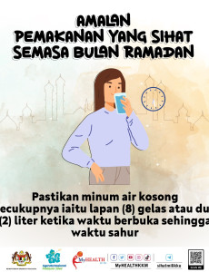 Pastikan Minum Air Kosong Secukupnya